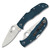 Spyderco Endela Blue FRN Folding Knife K390 2.95in Satin Plain Blade