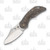 Olamic Busker Semper Framelock Folding Knife 015-S (Satin Magnacut, Forged Gold FatCarbon/Bronze Seabed) BCF015S