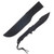 Militant Defender Fixed Blade Knife 12in Sawback Spine Textured Composition 210987