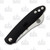 Spyderco Roadie Slip Joint Folding Knife Black
