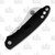 Spyderco Roadie Slip Joint Folding Knife Black