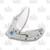 Olamic Busker Semper Framelock Folding Knife 014-S (Satin Magnacut  Nebula FatCarbon/Jeweled Titanium)