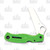 Spyderco Atlantic Salt Folding Knife Plain Edge Green