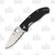 Spyderco Tenacious Folding Knife Partially Serrated Black G-10