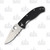 Spyderco Tenacious Folding Knife Black G10 3.39in Part Serrated Blade