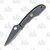 Spyderco Grasshopper Folding Knife Black