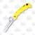 Spyderco Assist Salt Folding Knife Yellow FRN