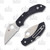Spyderco Dragonfly 2 Folding Knife 2.28 Inch Plain Satin Wharncliffe Front Open and Back Closed