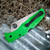 Spyderco Pacific Salt 2 Folding Knife Serrated Green