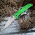 Spyderco Pacific Salt 2 Folding Knife Serrated Green