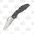 Spyderco Byrd Meadowlark 2 Folding Knife Partially Serrated Gray FRN