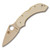 Spyderco Wooden Dragonfly Kit Folding Knife 2.29in Plain Edge SPWDKIT1