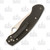 Spyderco Military Model Folding Knife Black G-10