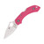 Spyderco Dragonfly 2 Lightweight Folding Knife Satin Pink FRN