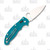 Spyderco Manix 2 Folding Knife Blue