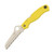 Spyderco Atlantic Salt Folding Knife Yellow FRN