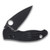 Spyderco Manix 2 Folding Knife All Black PLAIN DROP POINT