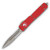 Microtech Ultratech Out-the-Front Automatic Knife (D/E Bronze P/S | Red)