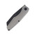Vero Axon Framelock Folding Knife Blackwash M390/Stonewash Titanium 