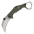 Kershaw Outlier Spring-Assisted Linerlock Karambit Folding Knife (OD Green)