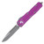 Microtech Ultratech UTX-85 Out-The-Front Automatic Knife (S/E Apocalyptic | Distressed Violet)