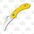 Spyderco Dragonfly 2 Salt Folding Knife Serrated Hawkbill Yellow FRN