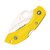 Spyderco Dragonfly 2 Salt Folding Knife Serrated Hawkbill Yellow FRN
