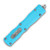 Microtech Dirac (D/E Stonewash P/S| Turquoise)