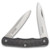 Cold Steel Lucky Folding Knife Carbon Fiber 3.25in Satin Pen Blades