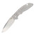 Hinderer XM-18 3.5 Out-the-Side Automatic Knife (Stonewash Spear Point  Textured Stonewash Titanium)