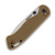KA-BAR Becker Mini Linerlock Folding Knife (Brown)