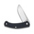 GiantMouse Ace Iona V2 Linerlock Folding Knife (Satin Magnacut  Black Linen Micarta)