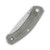 GiantMouse Ace Iona V2 Linerlock Folding Knife (Satin Magnacut, Green Canvas Micarta) IONA-V2-GRN-CANVAS