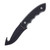 Browning Blackout Fixed Blade Knife 3.5 Inch Plain Black Guthook 1
