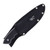 Browning Blackout Fixed Blade Knife 3.5 Inch Plain Black Guthook Sheath 2