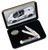 Case Chevrolet Corvette 70th Anniversary Smooth Bone Trapper Folding Knife