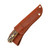 Bear & Son Damascus Skinner 2.87 Inch Plain Damascus Drop Point