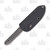 Komoran 037 Black Stonewash Fixed Blade Boot Knife