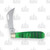 Hen & Rooster Hawkbill Folding Knife Green Pickbone 2