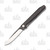 Komoran 023 Folding Knife 4 inch Plain Satin Drop Point Front Open