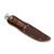 Marble's Stacked Leather Hunter Fixed Blade Knife with Survival Kit