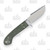 Komoran Green Micarta Fixed Blade Knife