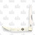 Hen & Rooster White Smooth Bone Small Toothpick Folding Knife