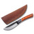 Sawmill Cutlery Stubby Hunter Skinner Fixed Blade Knife