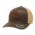 ARIAT BROWN MESH SNAPBACK FLAG LEATHER