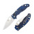 Spyderco Manix 2 Lightweight FRCP Blue Folding Knife 3.37in Plain Blade