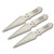 3pc Double-Edged Throwing Knife Set with Nylon Sheath