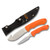 Guthook and Caper Set with Orange Rubber Handles