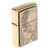 Zippo Lighter Soaring Eagles Brushed Brass 1