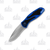 Kershaw 1670NBSW Blur Navy Blue Folding Knife 3.4in Stonewashed Drop Point